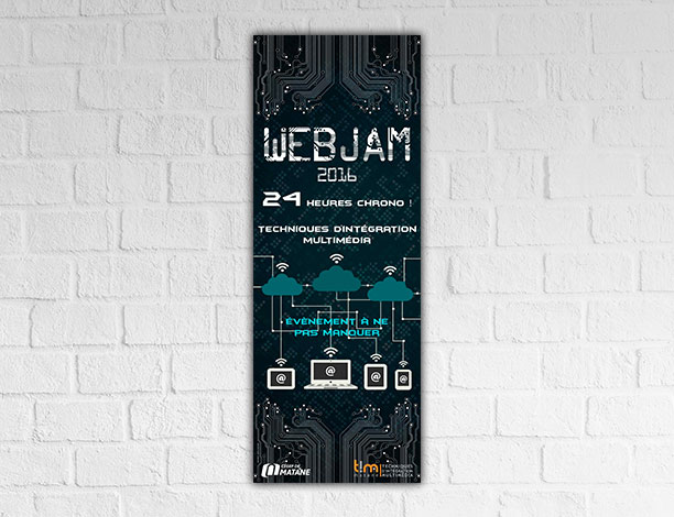 Affiche du Webjam édition 2016